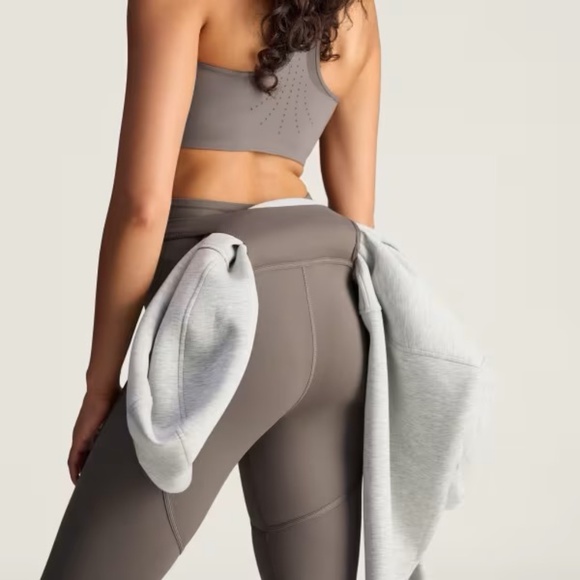 Adidas x Stella McCartney Charcoal Full Length Training Leggings Small JM1398 - Picture 3 of 14